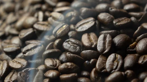 Coffee beans Stock Footage 90635777