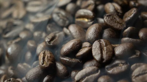 Coffee beans Stock Footage 90636153