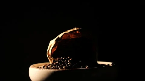 Coffee beans Stock Footage 263742091