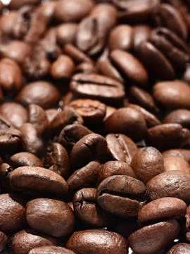 Coffee beans full frame background. 库存照片