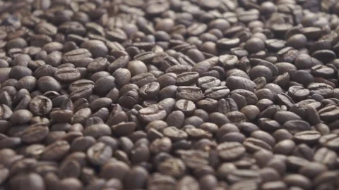 Coffee beans going round Stock-Footage 151165651