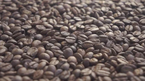 Coffee beans going round Stock-Footage 151165654