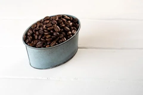 Coffee beans good smell aroma drinking in morning for wake up Stock Photos
