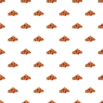 Coffee beans heap pattern for beverages texture Stock Illustration