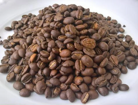 Coffee Beans Heap Foto stock