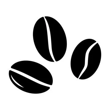 Coffee beans icon Stock Illustration