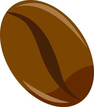 Coffee beans icon template. Coffee beans icon symbol. Flat illustration for.. Stock Illustration