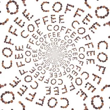 Coffee beans Stock Illustration