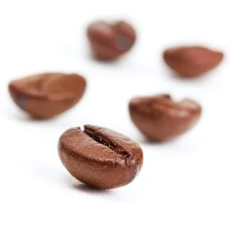 Coffee beans isolated Stock Photos