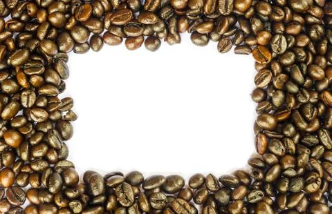 Coffee beans isolated Foto stock