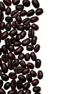 Coffee beans isolated Stock Photos