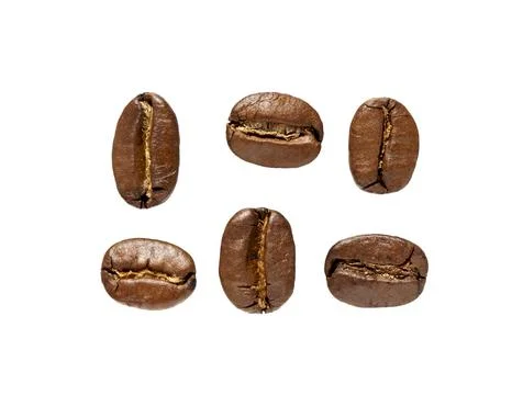 Coffee beans isolated. Foto stock