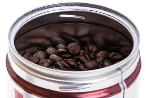 Coffee beans isolated Stock Photos