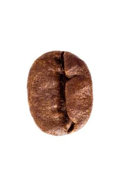 Coffee beans. Isolated on white background Stock Photos