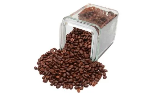 Coffee beans in a jar Фото