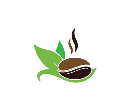 Coffee Beans Logo Template vector icon Coffee Beans Logo Template vector i... Stock Photos