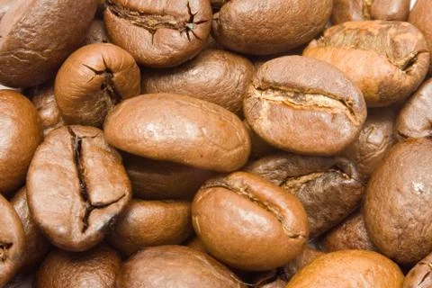 Coffee Beans Macro Background Photos