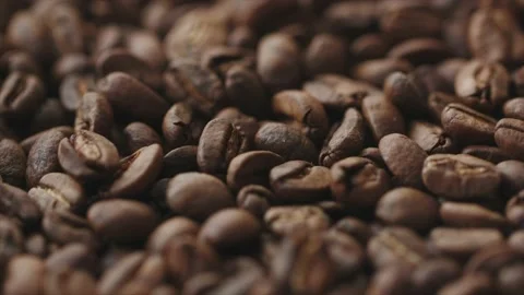 Coffee beans macro Stock Footage 232870320