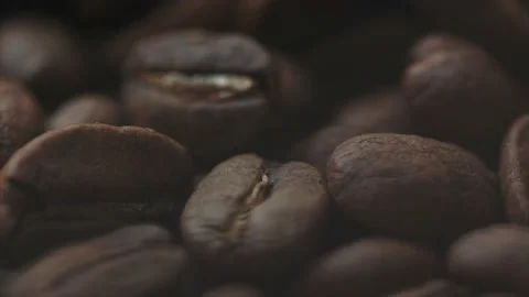 Coffee beans macro Stock Footage 232870326