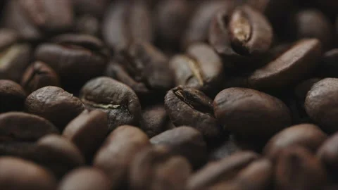 Coffee beans macro Stock Footage 232870331