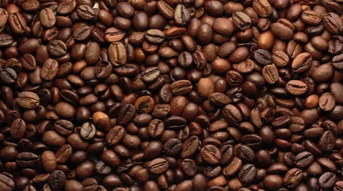 Coffee Beans In Motion Stock Footage 58890801
