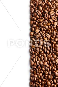 Coffee beans pattern Stock Photos