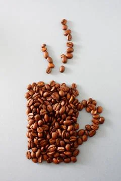 Coffee beans Stockfoto's