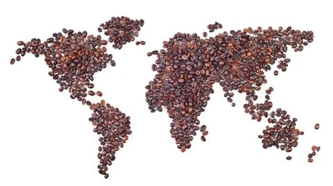 Coffee beans Stockfoto's