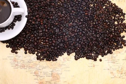 Coffee beans Stock Photos