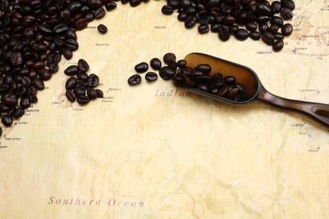 Coffee beans Stock Photos
