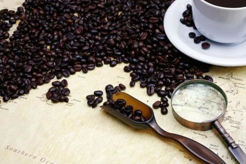 Coffee beans Stock Photos