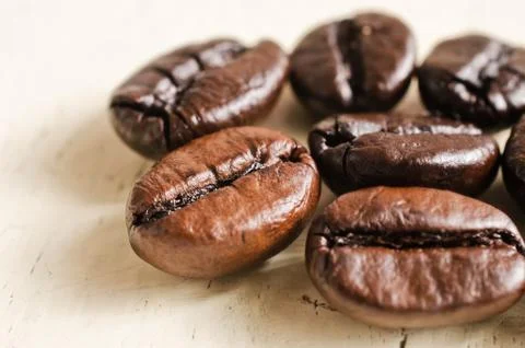 Coffee beans Foto stock