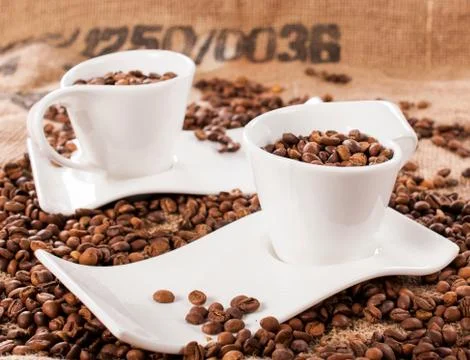 Coffee beans Stock Photos