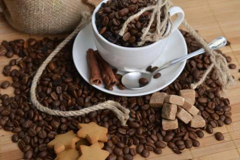 Coffee beans Stock Photos