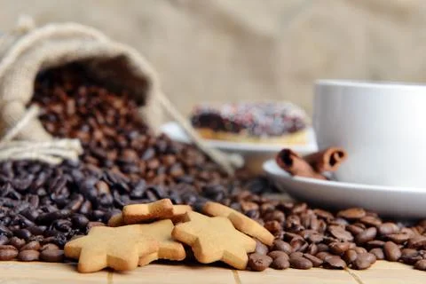 Coffee beans Foto stock