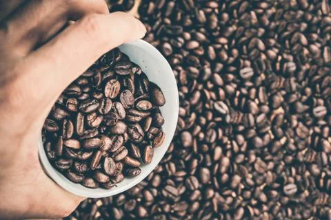 Coffee beans Stock Photos