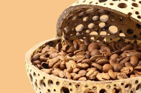 Coffee beans. Stock Photos