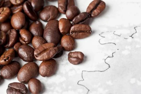 Coffee beans Stock Photos