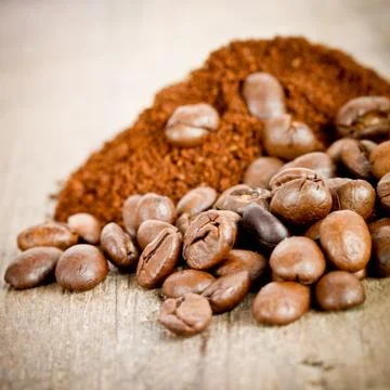 Coffee beans Stock Photos