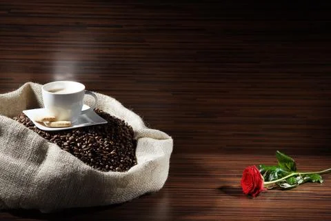 Coffee beans Stock Photos