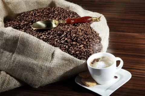 Coffee beans Foto stock