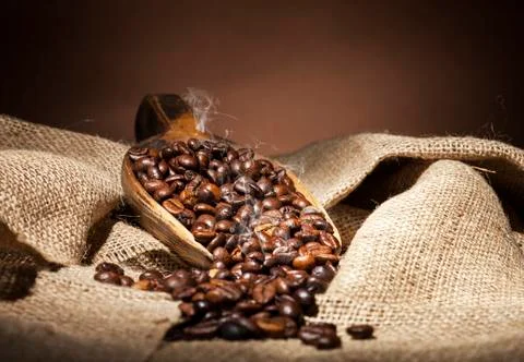 Coffee beans Stock Photos