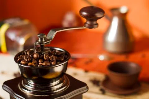 Coffee beans. Stock Photos