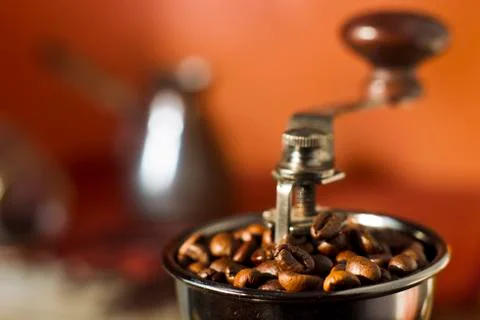 Coffee beans. Stock Photos