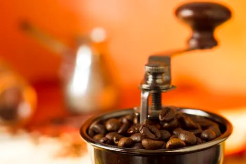 Coffee beans. Stock Photos