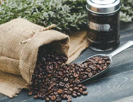 Coffee beans Stock Photos