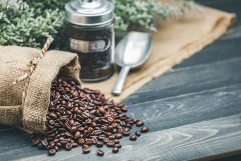 Coffee beans Stock Photos