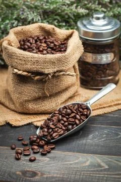 Coffee beans Stock Photos