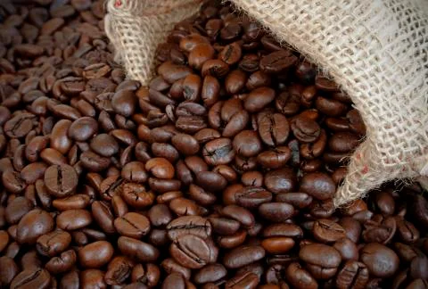 Coffee beans Foto stock
