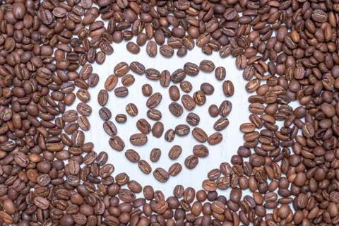 Coffee beans. Stock Photos